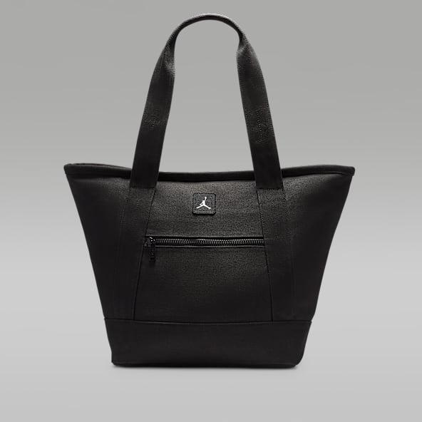 ◇Nike◇ Jim Tote Bag 28L Black White DR7217010 Nike Womens Gym Training Tote 28L Bag Black White Travel